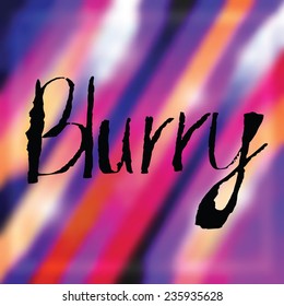 Blurred shining abstract background. Vector illustration.