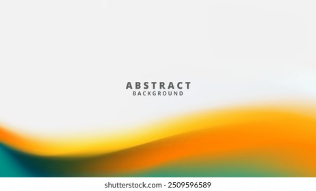 Las ondas líquidas suaves y borrosas forman un fondo abstracto que fluye, ideal para crear imágenes elegantes y modernas