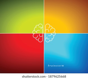 Signo vectorial de comunicación de burbuja de habla borrosa aislado en blanco, diálogo o tormenta de ideas, discusión o argumento, elemento en desenfoque fuera de foco.
