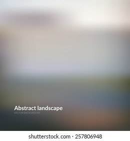 blurred spring landscape background