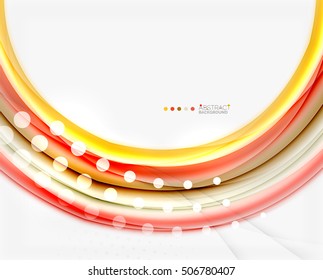 Blurred swirl background vector template