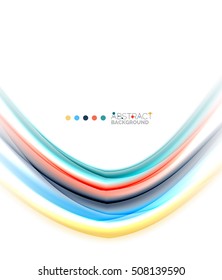 Blurred swirl background vector template