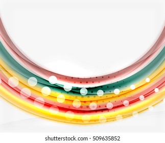 Blurred swirl background vector template