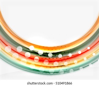 Blurred swirl background vector template