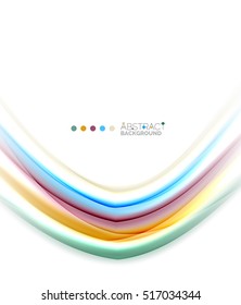 Blurred swirl background vector template