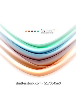 Blurred swirl background vector template