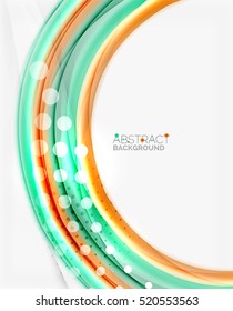 Blurred swirl background vector template