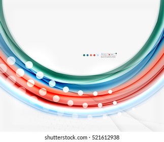 Blurred swirl background vector template