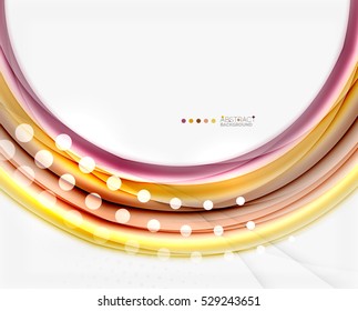 Blurred swirl background vector template