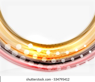 Blurred swirl background vector template