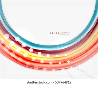 Blurred swirl background vector template
