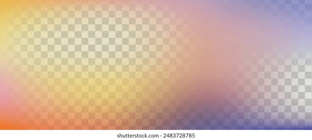 Blurred transparent gradient background. Overlay background