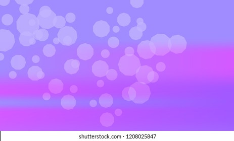 Blurred ultra violet gradient background. Light blurry summer gradient pattern.  Elegant lilac soft colors.  Blurred purple bokeh background. Sunrise landscape. Colorful blurry gradient holography.