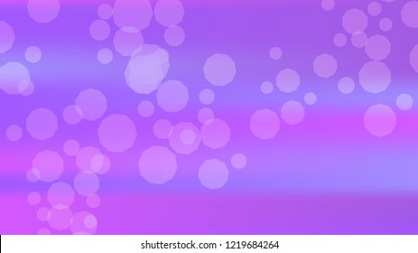 Blurred ultra violet gradient background. Light blurry summer gradient pattern.  Elegant lilac soft colors.  Blurred purple bokeh background. Sunrise landscape. Colorful blurry gradient holography.