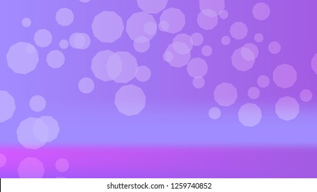 Blurred ultra violet gradient background. Light blurry summer gradient pattern.  Elegant lilac soft colors.  Blurred purple bokeh background. Sunrise landscape. Colorful blurry gradient holography.