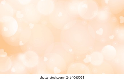 Blurred valentine's day background design.