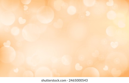 Blurred valentine's day background design.