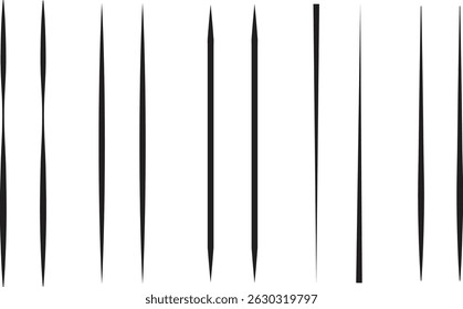 Blurred vertical arrows vector EPS – motion blur directional lines for abstract flow diagrams