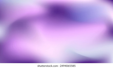 Blurred violet gradient abstract pattern background. 4k resolution wallpaper, backdrop, banner. Editable vector illustration