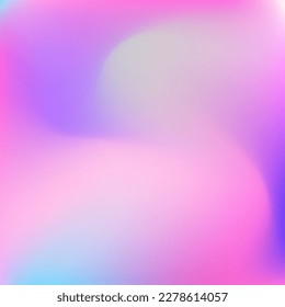 Blurred Vivid Liquid Cold Design Pic. Pastel Water Sky Neon Fluid Gradient Backdrop. Dynamic Vibrant Pink Wavy Light Swirl Gradient Mesh. Multicolor Curve Color Bright Colorful Background.