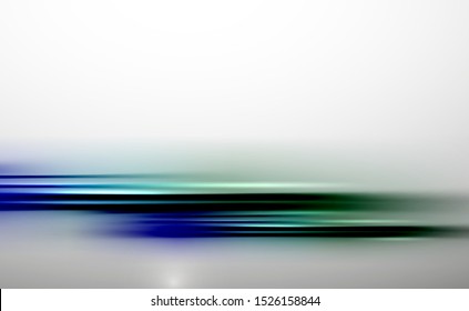 Blurred wave line design background. Vector futuristic hi-tech template, business presentation wallpaper
