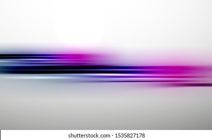 unscharfer Wellenliniendesign-Hintergrund. Vektor-futuristische High-Tech-Vorlage, Geschäftspräsentation, Bildschirmhintergrund