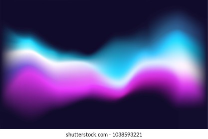 blurred wavy abstract vibrant colors flow background in pink blue white purple gradient palette