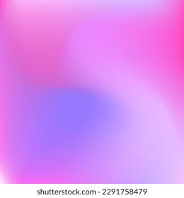 Blurred Wavy Fluid Pastel Vivid Swirl Gradient Mesh. Water Color Sky Curve Light Gradient Background. Colorful Vibrant Liquid Dynamic Neon Background. Bright Multicolor Cold Pink Design Pic.