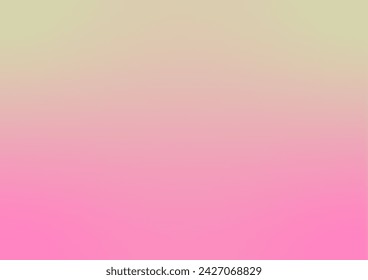 Blurred wavy gradient background, pink, green, beige, abstract wallpaper. Liquid flowing vibrant mesh texture. Vector