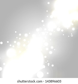 blurred white light abstract background