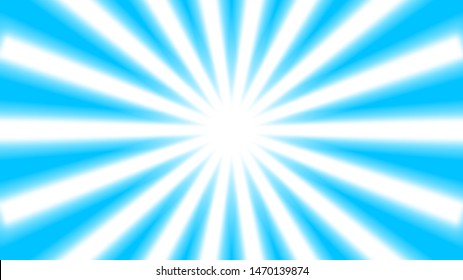 blurred zoom blue white effect colors for background, zoom light ray blue brigh shiny star colors, colorful shiny white and blue color ray burst zoom blur concept