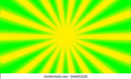 blurred zoom yellow green effect colors for background, zoom light ray green brigh shiny star colorful, colorful shiny green and yellow color ray burst zoom concept