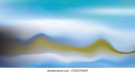 Um plano de fundo abstrato embaçado com tons de amarelo azul e tons de vermelho criando uma textura macia