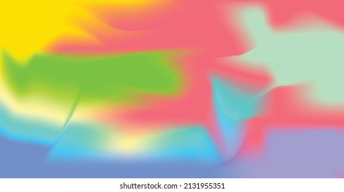 blurry abstract background gradient rainbow color red yellow green blue purple