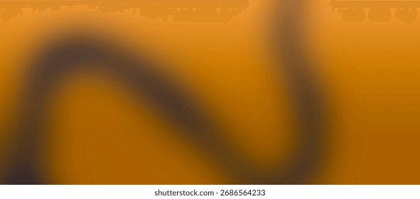 
Un fondo borroso y abstracto con un cálido tono anaranjado, con una línea curva oscura de enfoque suave que se asemeja a un graffiti o un garabato.