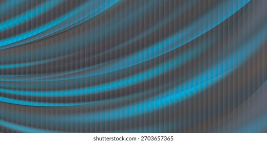 Resumen borroso con tiras azules, fondo de Vector