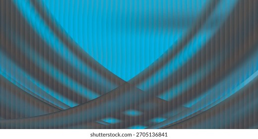 blurry abstract with blue strips, vector background