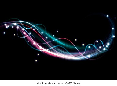 Blurry abstract colorful light effect background. eps10 with transparency