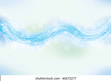 Blurry abstract soft light blue background. EPS10 with transparency