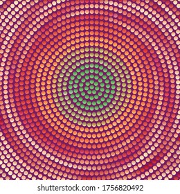 blurry background with circle grid. Vector Abstract Background. hex Background. Vector illustration