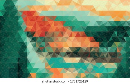 blurry background with honeycomb grid. Vector Abstract Background. hex Background. Vector illustration