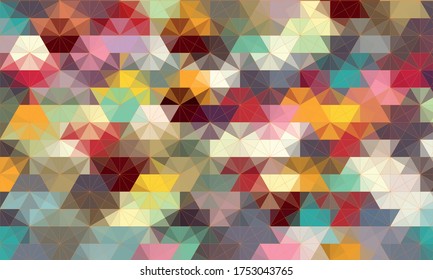 fondo borroso con rejilla de peine de miel. Fondo del Resumen del Vector. fondo hexadecimal. Ilustración del vector