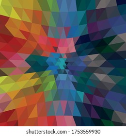 blurry background with triangle grid. Vector Abstract Background. hex Background. Vector illustration