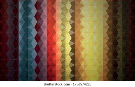 blurry background with triangle grid. Vector Abstract Background. hex Background. Vector illustration