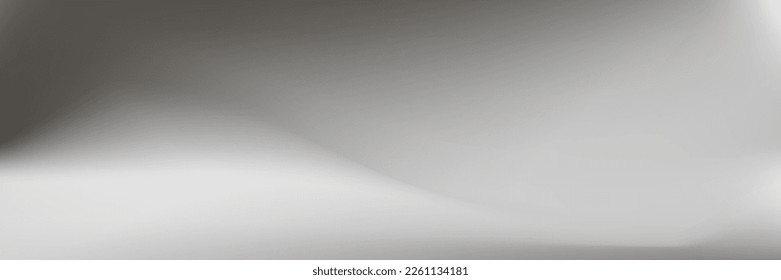 Weiches, glattes, glattes Metallstrom-Pastellbild. Rauch Wasser rauchen Rauch Himmelsflockpapier kurven. Grauer, silberner, weißer einfarbiger Farbverlauf-Hintergrund. Wolkenkratzer Wavy Light Liquid Gradient Mesh.