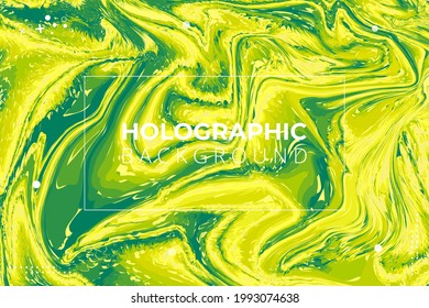 Blurry fluid vector background of green lights.Set of covers design templates with vibrant gradient background. Trendy modern design. Applicable for placards, banners, flyers, presentations, covers.