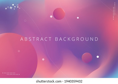 Blurry fluid vector background of polar lights.Set of covers design templates with vibrant gradient background. Trendy modern design. Applicable for placards, banners, flyers, presentations, covers.