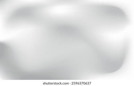 A blurry gray background with a white object in the foreground