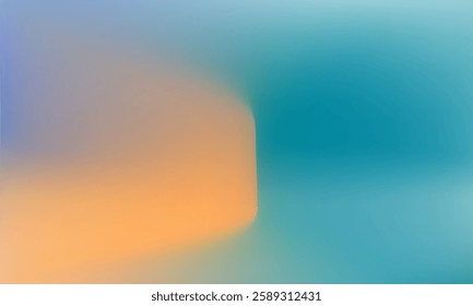 A blurry image of a blue and orange background with a yellow line