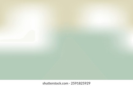 A blurry image of a green and white background with a white wall